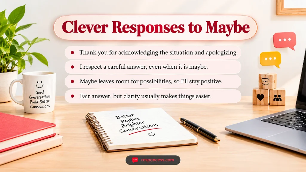 Clever Responses to Maybe