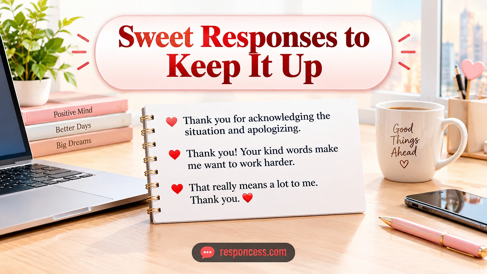 Sweet Responses to Keep It Up