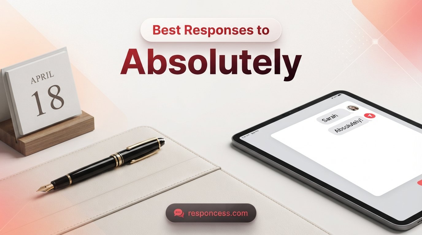 Best Responses to "Absolutely"
