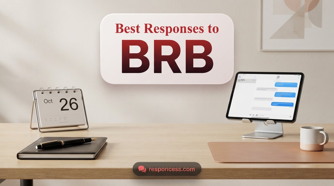 Best Responses to “BRB”