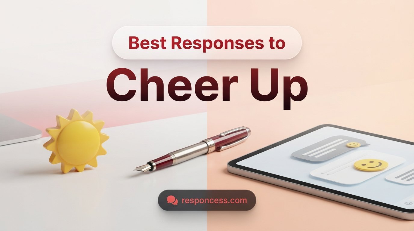 Best Responses to Cheer Up