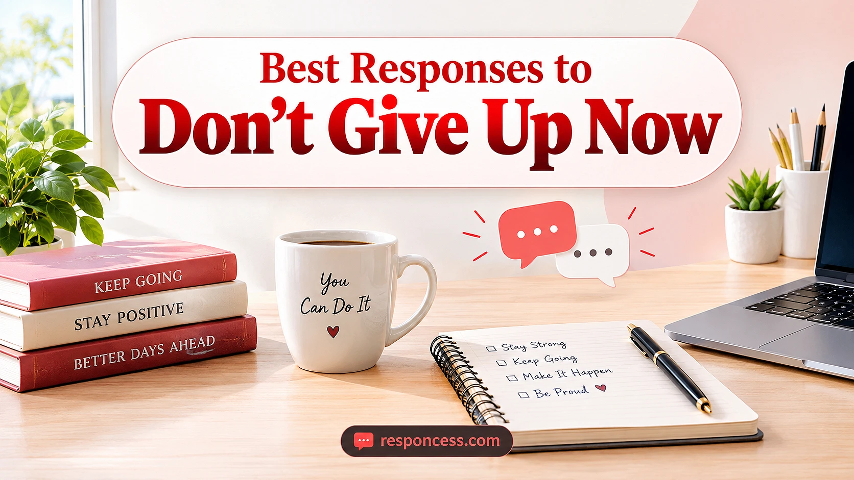 Best Responses to “Don’t Give Up Now”