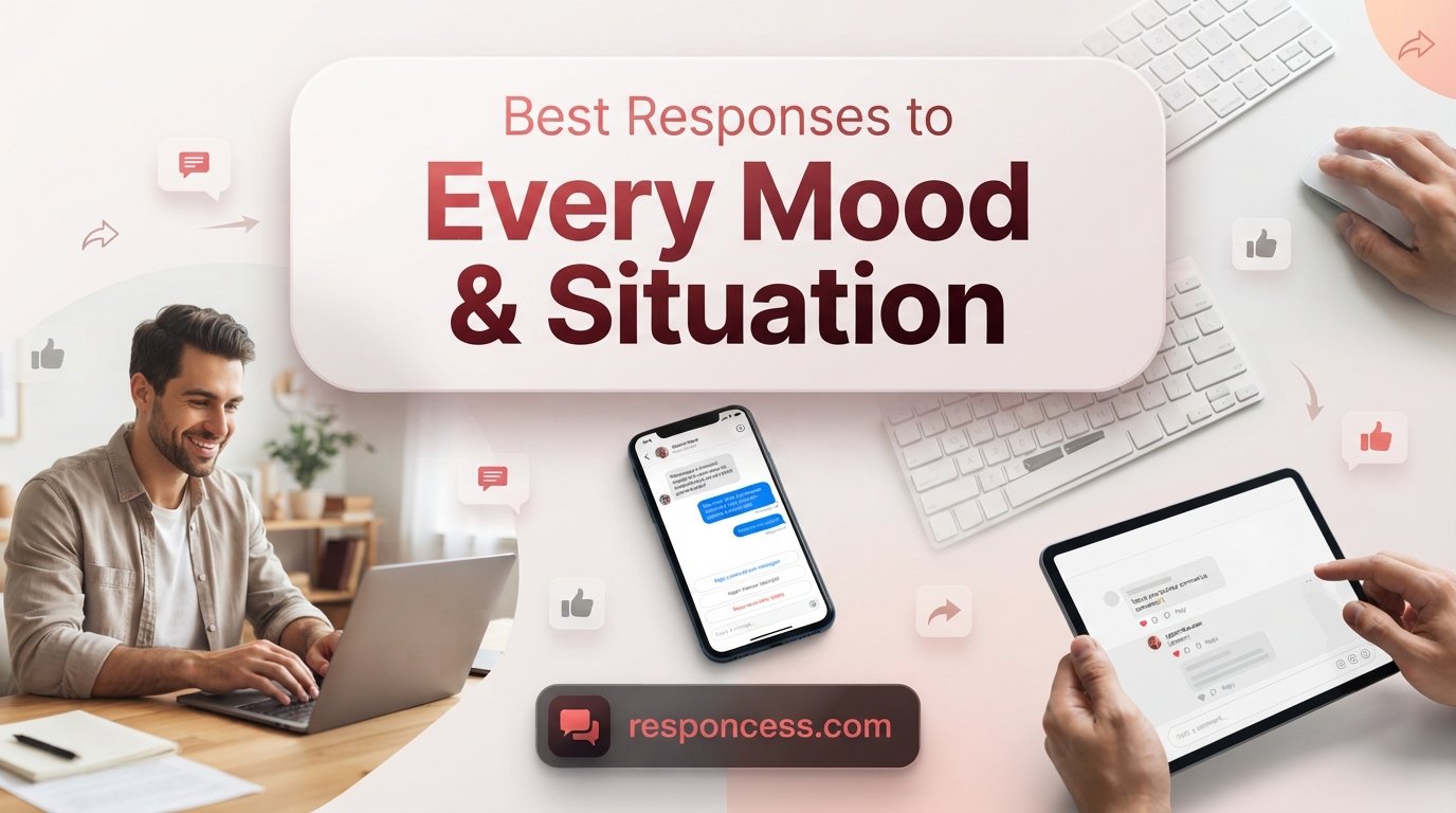 Best Responses to Every Mood & Situation