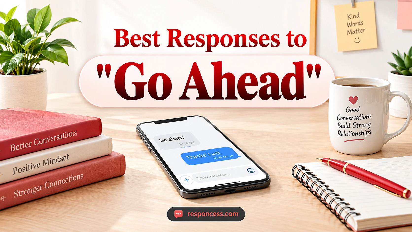 Best Responses to "Go Ahead"