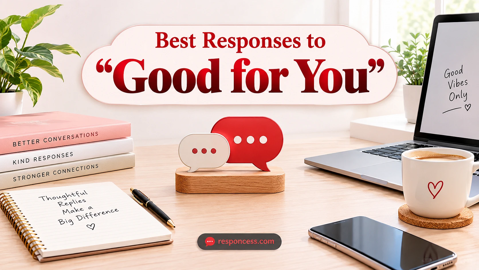 Best Responses to "Good for You"