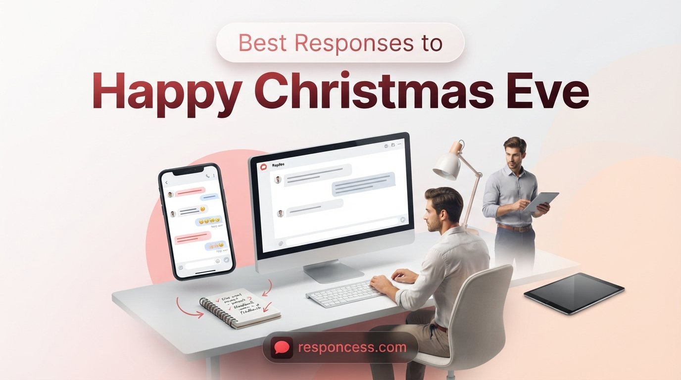 Best Responses to “Happy Christmas Eve”