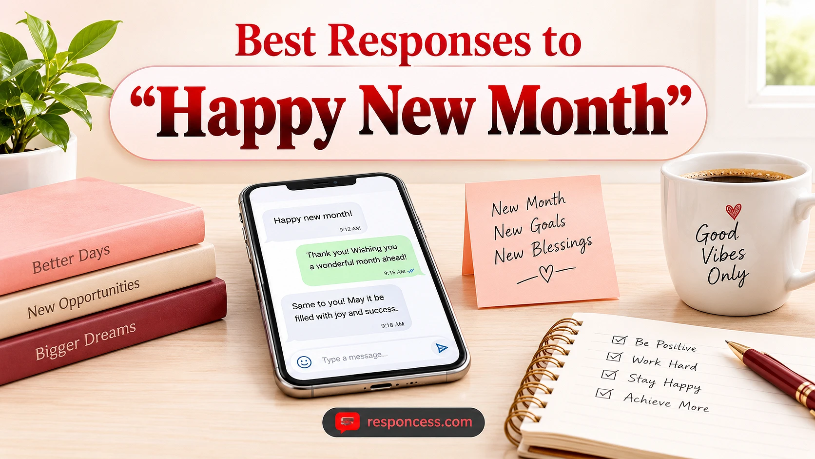 Best Responses to "Happy New Month"