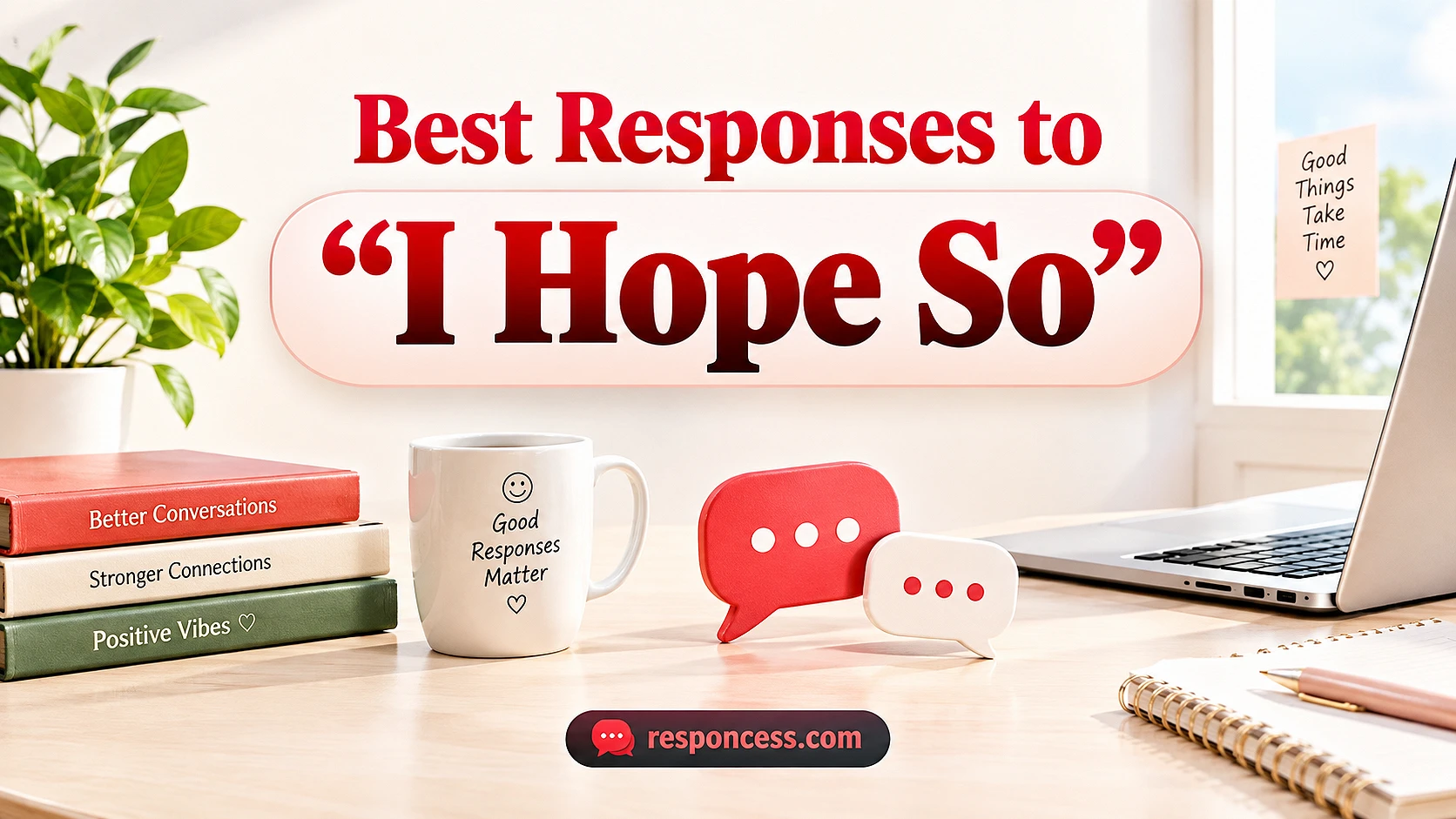 Best Responses to “I Hope So”