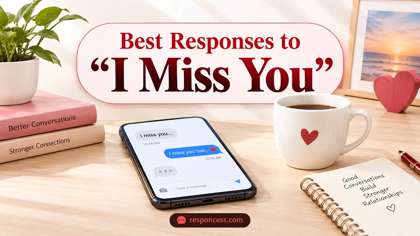 Best Responses to “I Miss You”