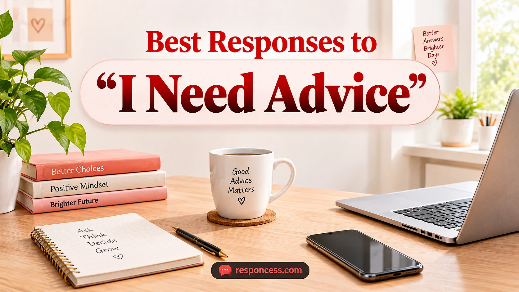Best Responses to “I Need Advice”