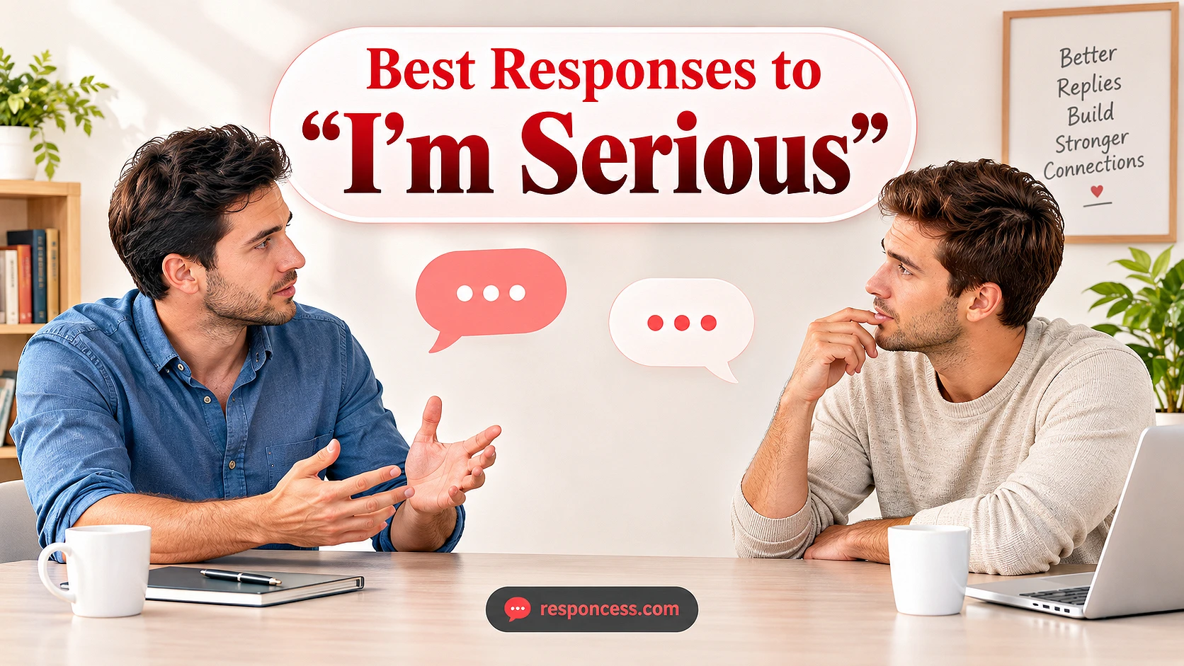 Best Responses to “I’m Serious”