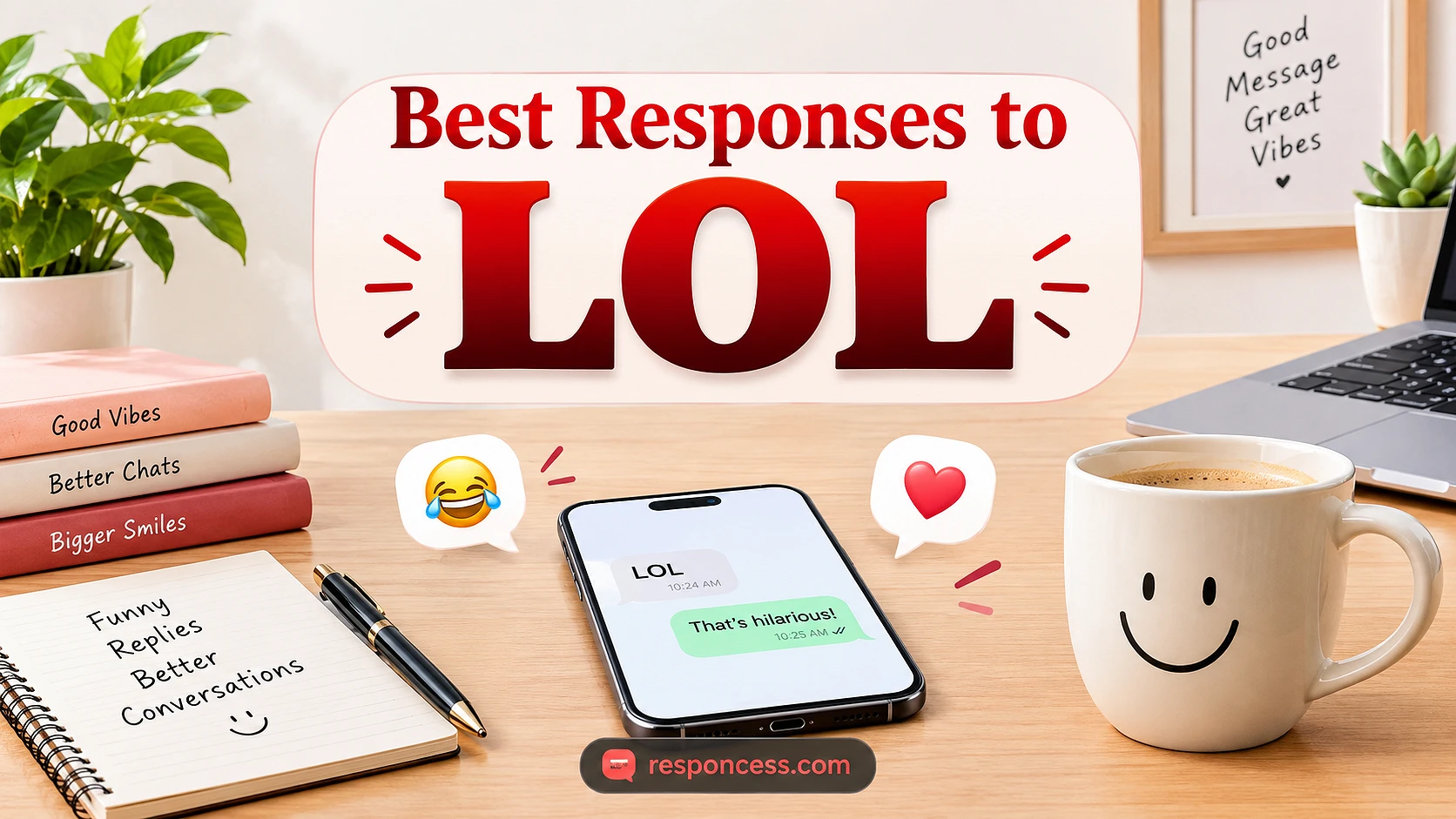 Best Responses to “LOL”