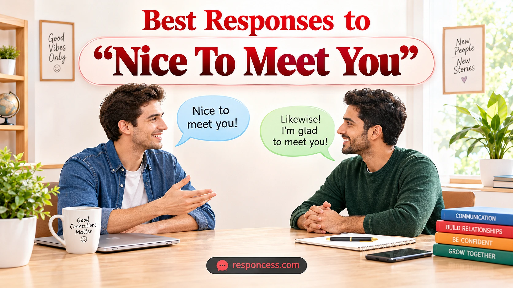 Best Responses to “Nice To Meet You”