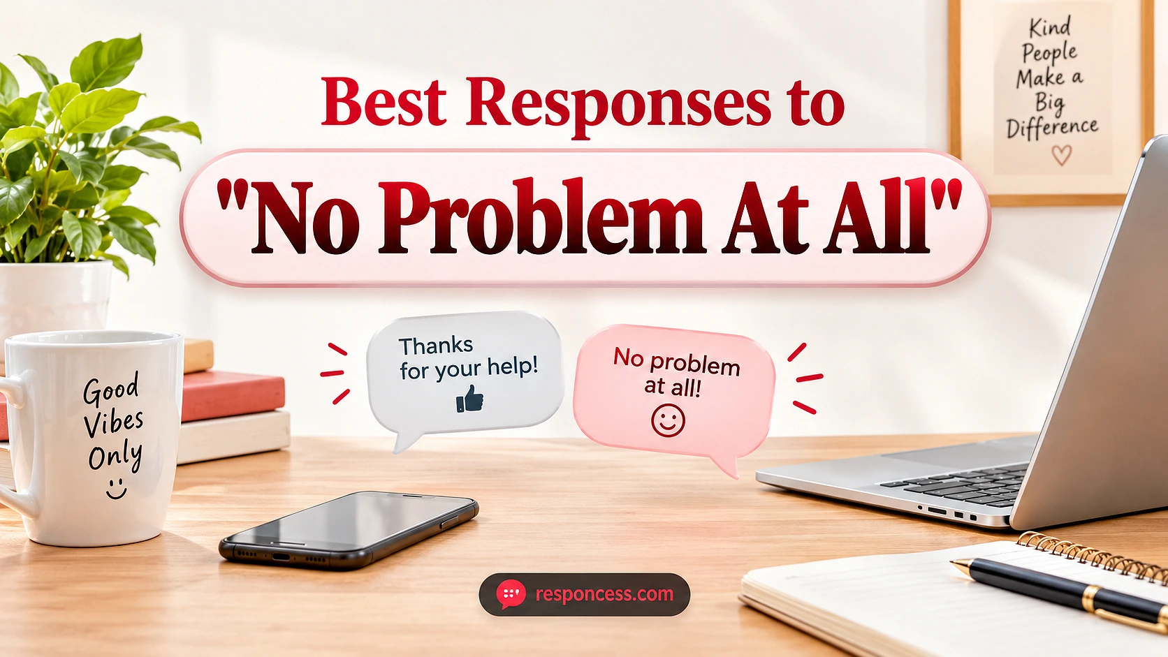 Best Responses to "No Problem At All"