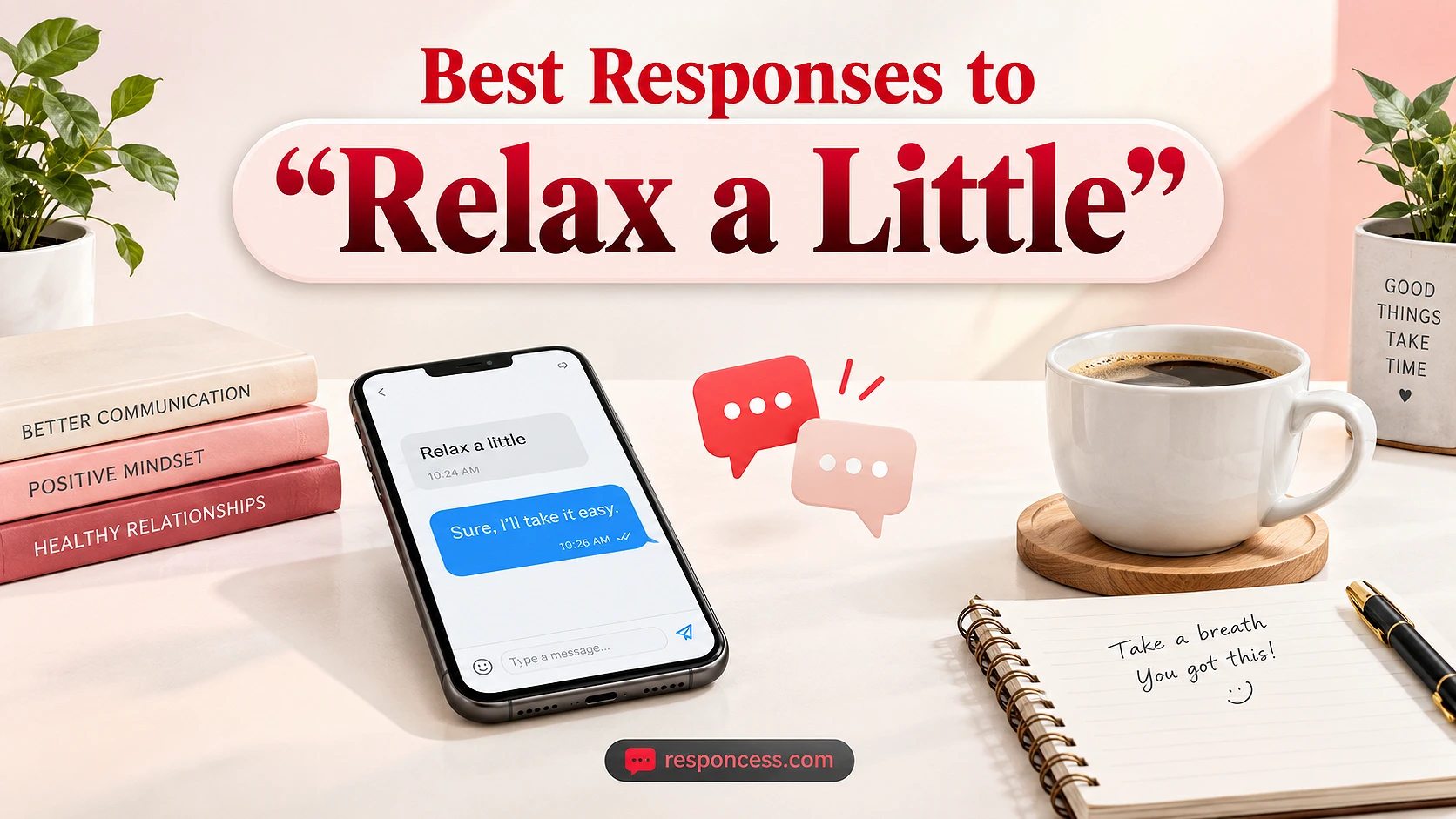 Best Responses to “Relax a Little”