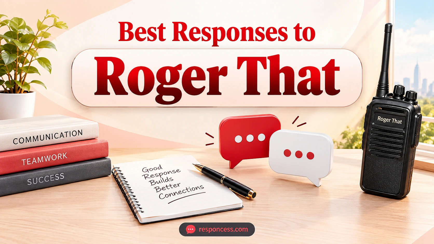 Best Responses to “Roger That”