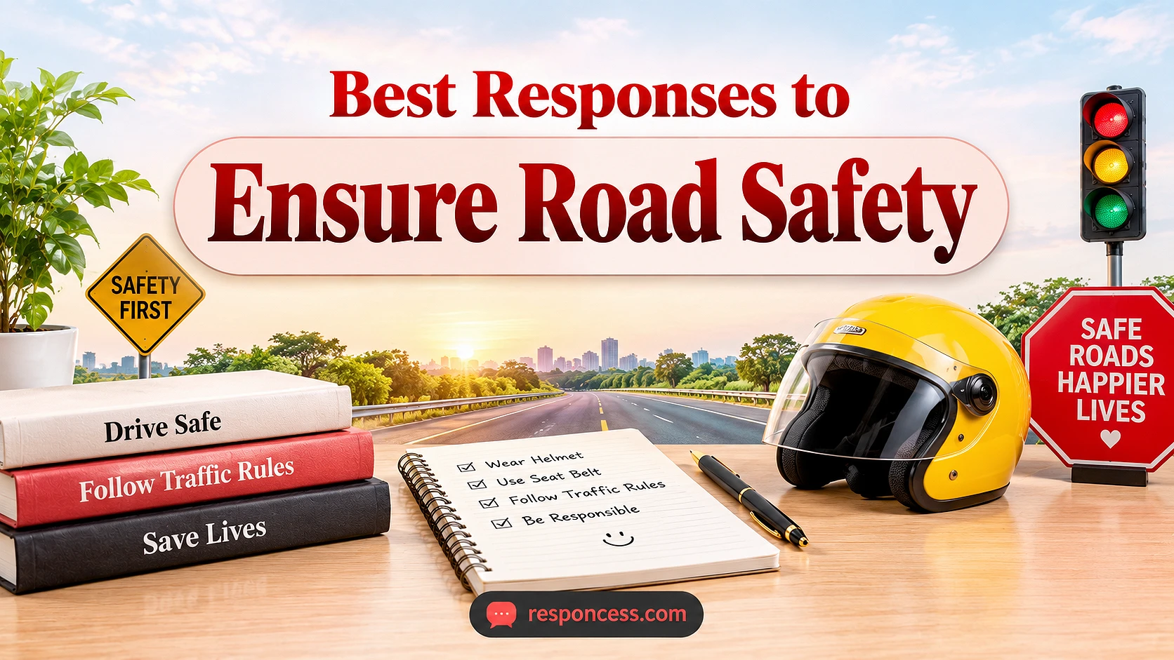 Best Responses to “Ensure Road Safety”