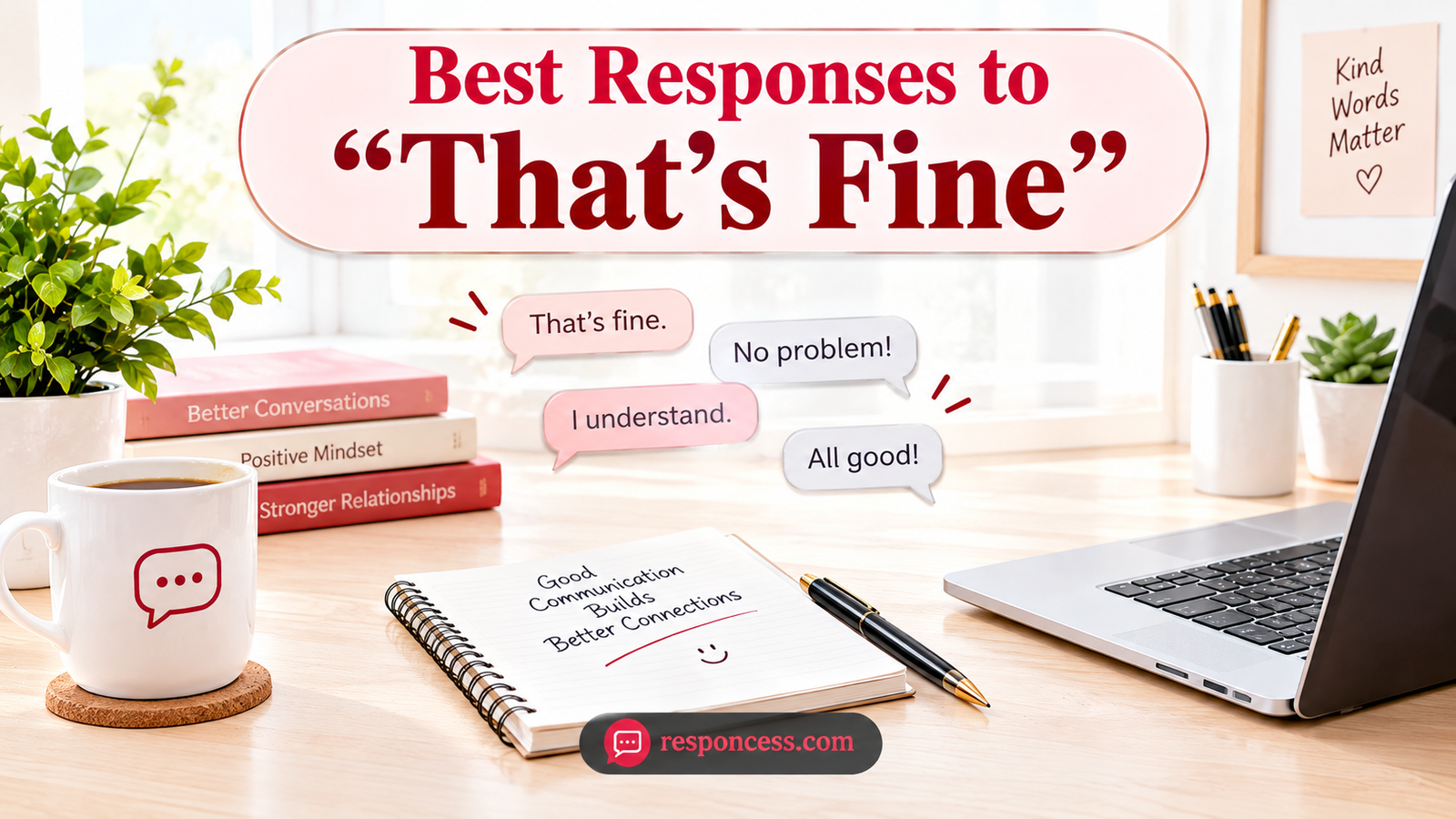 Best Responses to “That’s Fine”