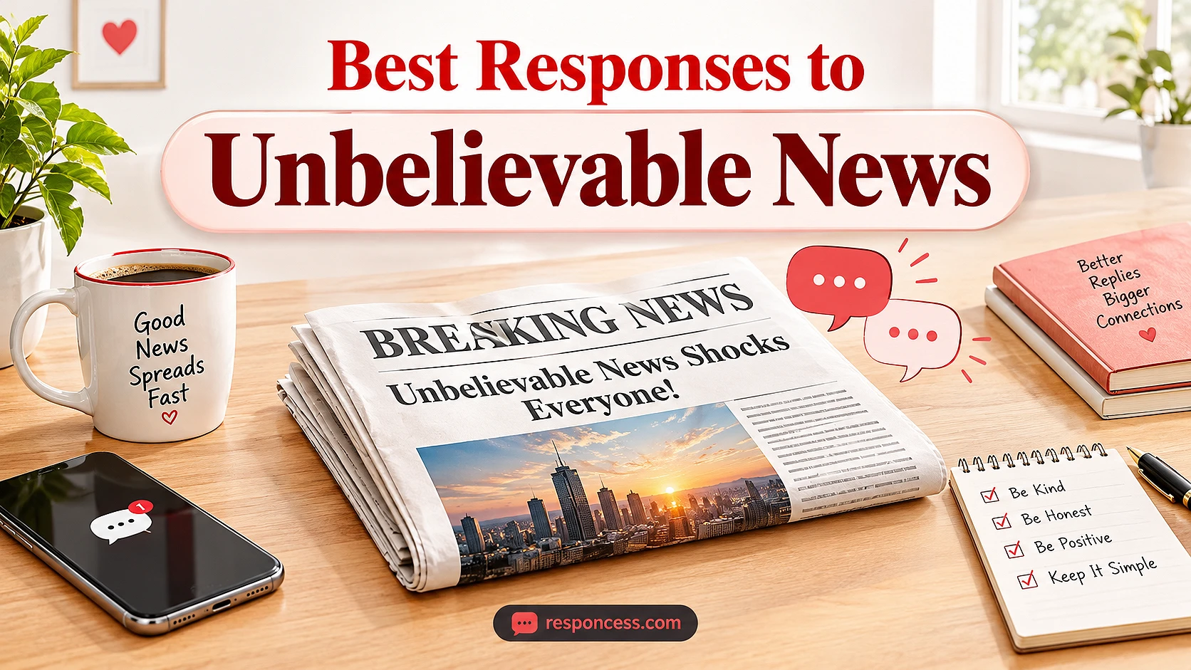Best Responses to Unbelievable News