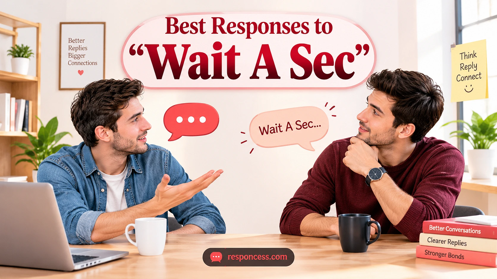 Best Responses to "Wait A Sec"