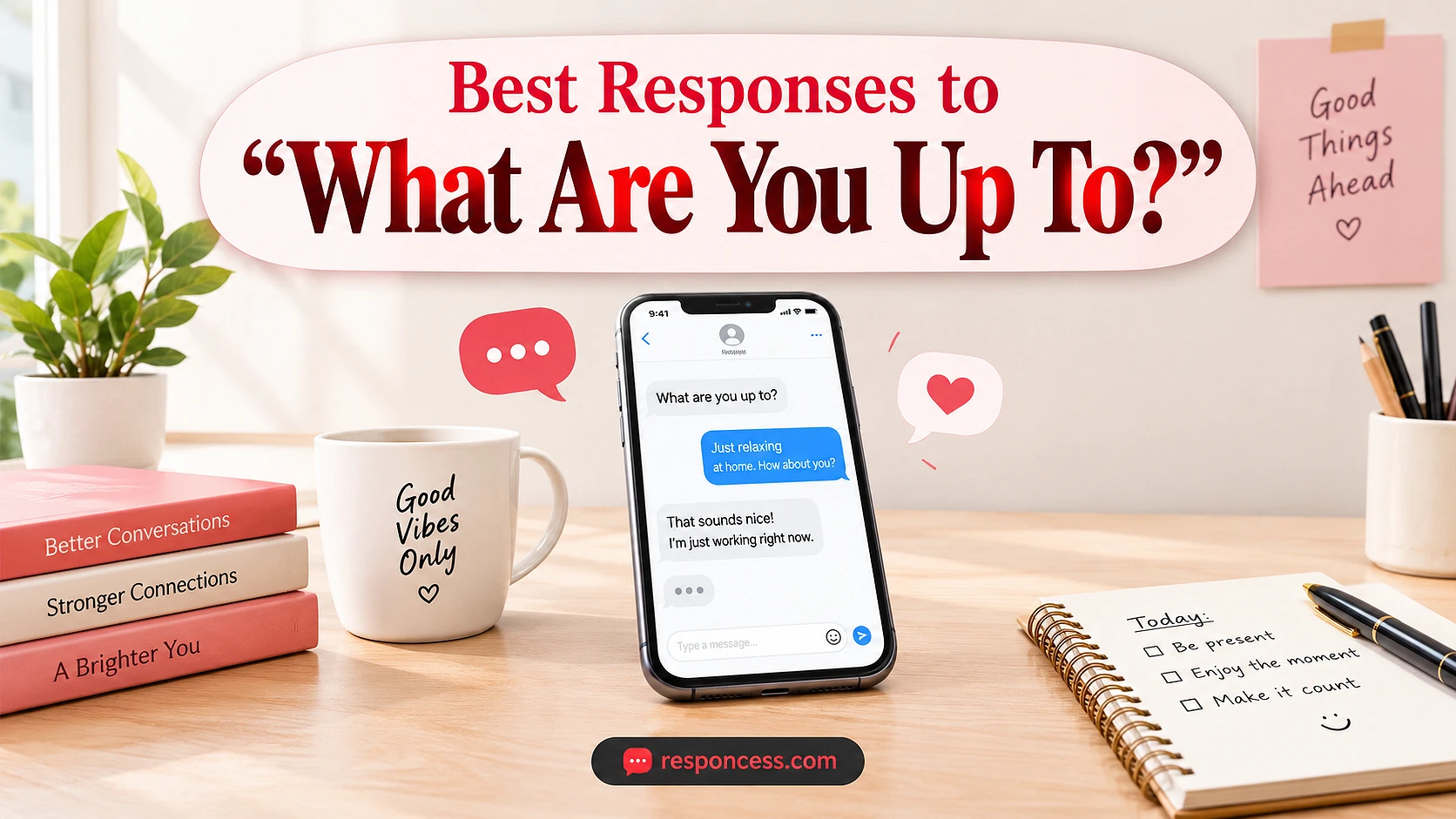 Best Responses to “What Are You Up To?”
