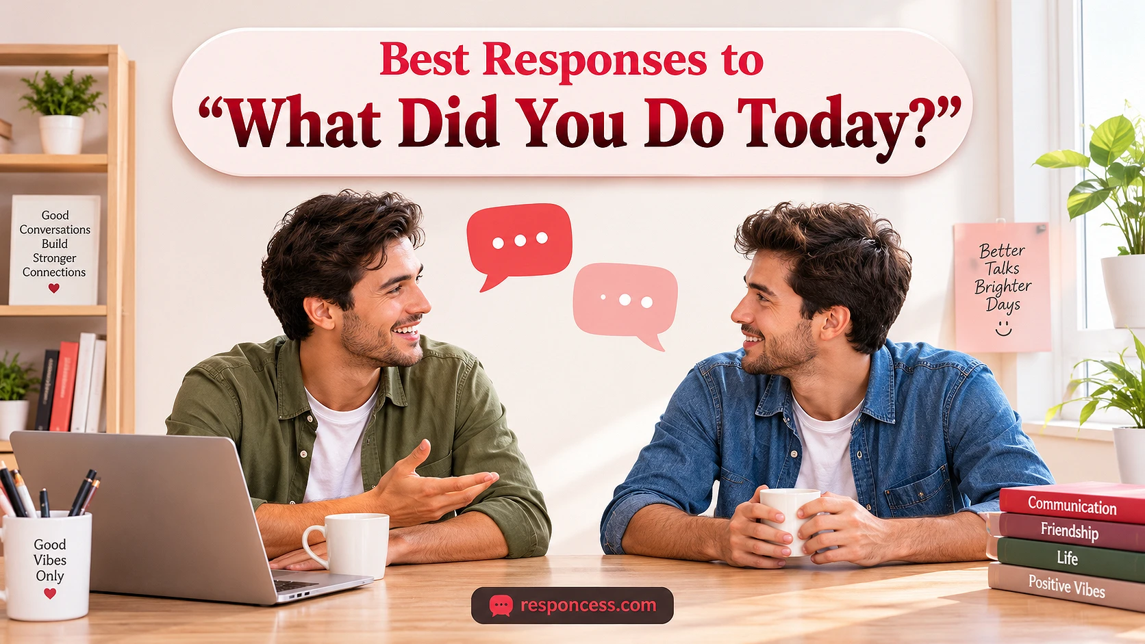 Best Responses to “What Did You Do Today?”