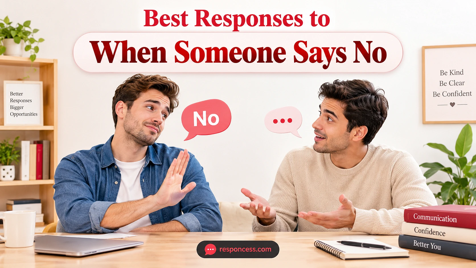 Best Responses to When Someone Says No