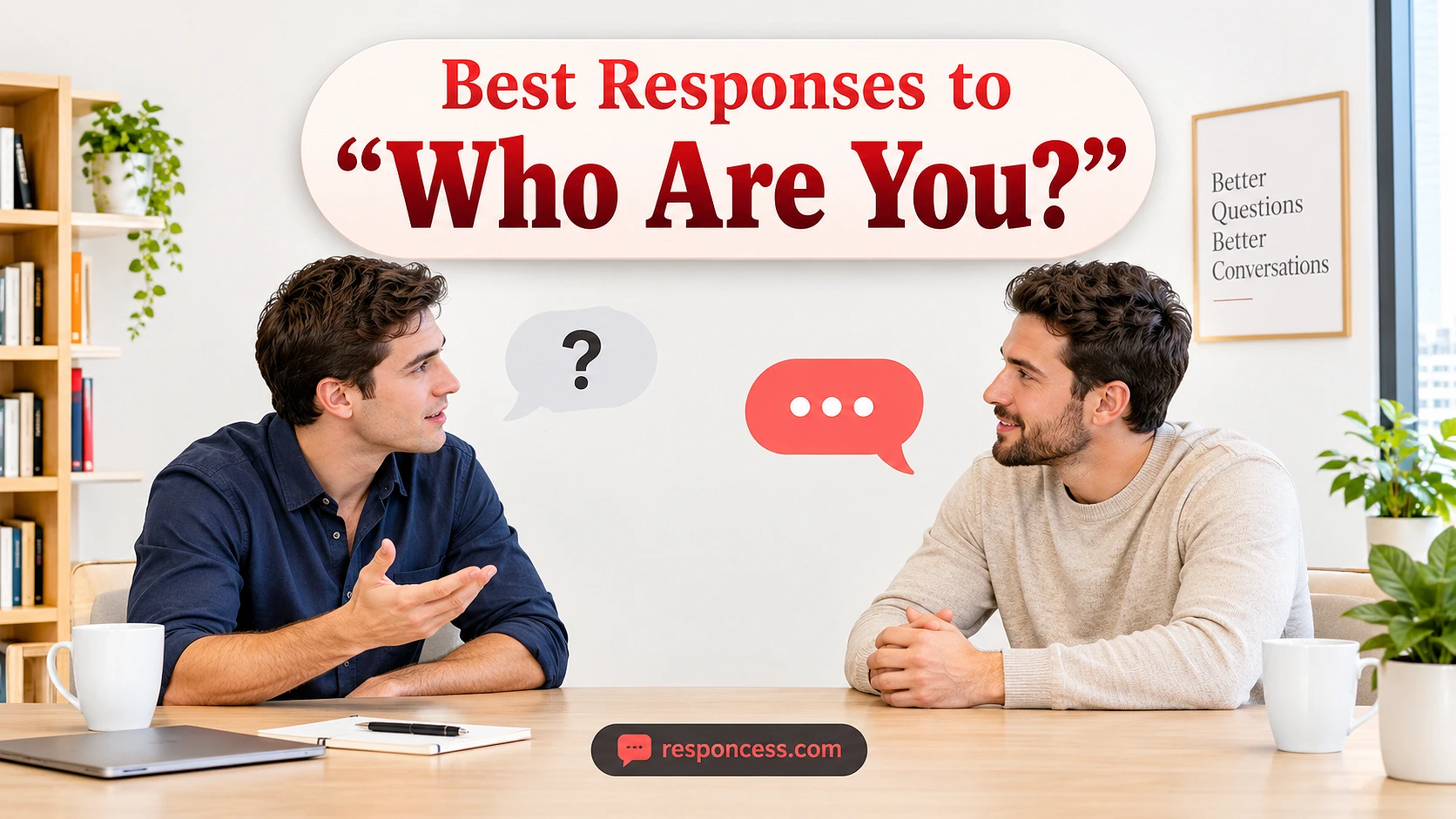 Best Responses to “Who Are You?”