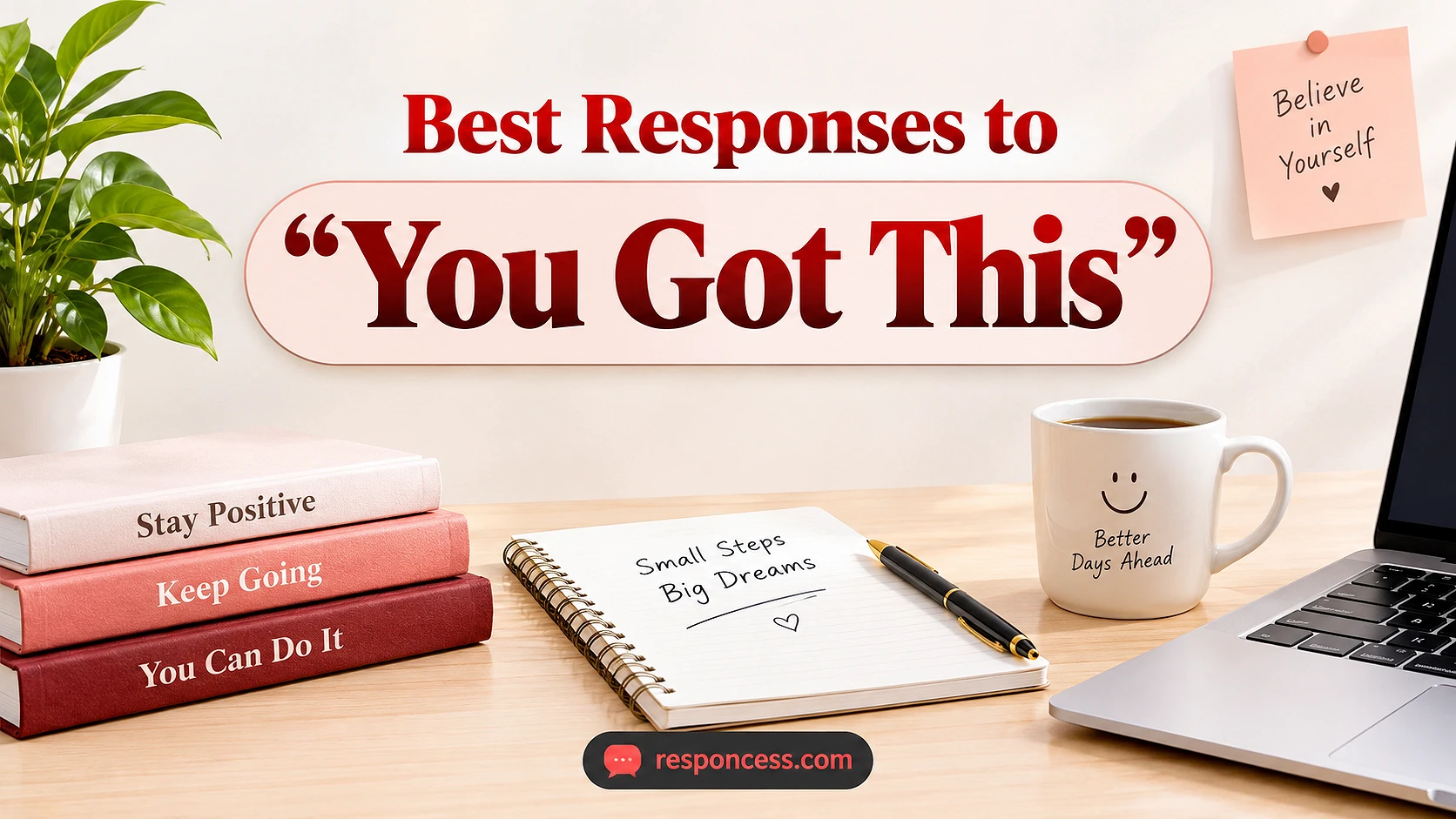 Best Responses to “You Got This”